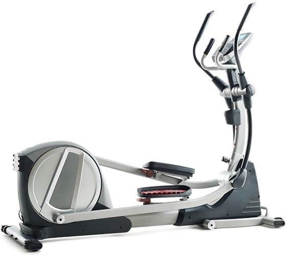 Proform SS 735 Elliptical Machine in a gray and white body frame
